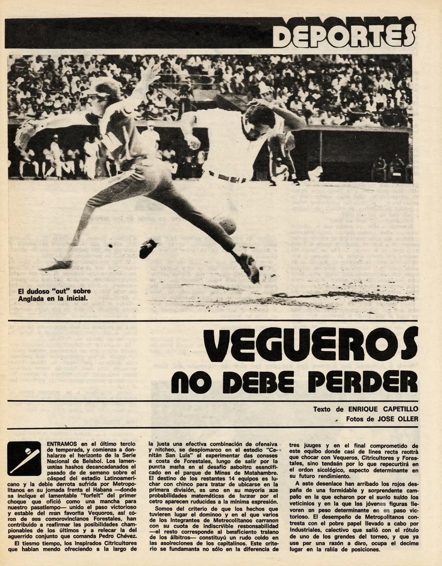 Portada de la revista Bohemia del 5 de febrero de 1982